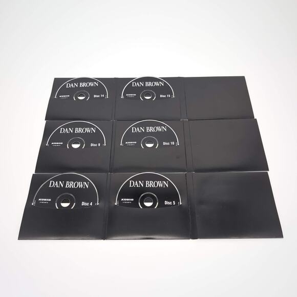 Deception Point AUDIO BOOK Novel by Dan Brown - 15 Compact Discs / CDs - GUC - Picture 14 of 15